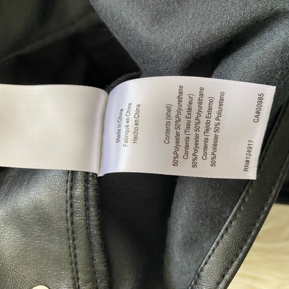 We Wore What Basic Overall Vegan Leather - Picture 8 of 9